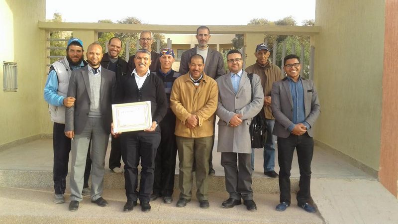 ثانوية عمر بن جلون الإعدادية بمديرية جرادة تنظم لقاء تواصليا مع